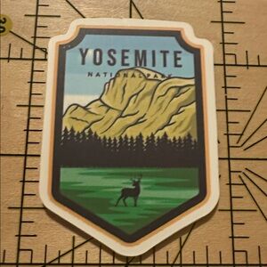 💜13/$13 +Bundle Sticker Sale | Travel Yosemite National Park California Sticker